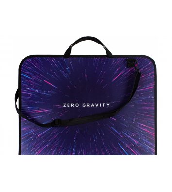 Портфель А3 пластиковый на молнии 2 отделения "Zero Gravity", Cool for School