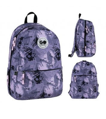 Рюкзак молодіжний Education teens фіолетовий, Go Pack