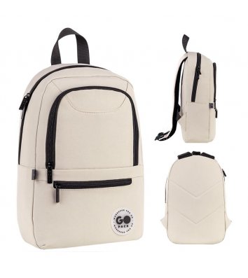 Рюкзак молодіжний Education teens бежевий, Go Pack