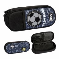 Пенал твердий 1 відділення на блискавці "Football", Yes