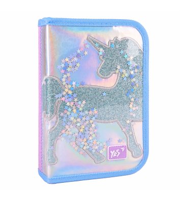 Пенал твердий 1 відділення на блискавці "Magic Unicorn", Yes