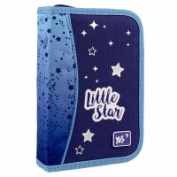 Пенал твердий на блискавці 1 відділення 1 розворот "Little Star", Yes