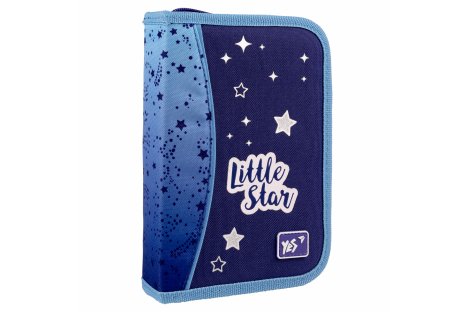 Пенал твердий на блискавці 1 відділення 1 розворот "Little Star", Yes Пенал твердий на блискавці 1 відділення 1 розворот "Little Star", Yes