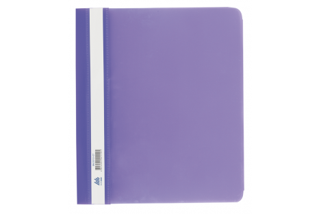 Папка-скоросшиватель А5 без перфорации, глянец фиолетовая, Buromax