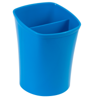 Підставка канцелярська пластикова синя, Zibi