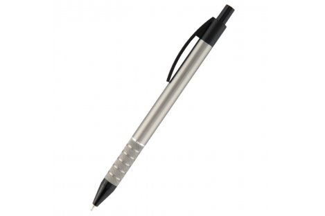Ручка масляная автоматическая Prestige, цвет чернил синий, корпус серый 0,7мм, Axent