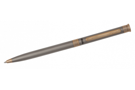 Ручка кулькова, колір корпусу сталевий, в оксамитовому чохлі,  Regal