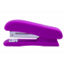 Степлер 20л скобы 24/6, 26/6 пластиковый корпус фиолетовый Rubber Touch, Buromax
