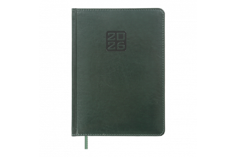 Щоденник датований A5 2026 Bravo зелений, Buromax Щоденник датований A5 2026 Bravo зелений, Buromax