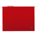 Файл подвесной А4 пластиковый красный, Buromax