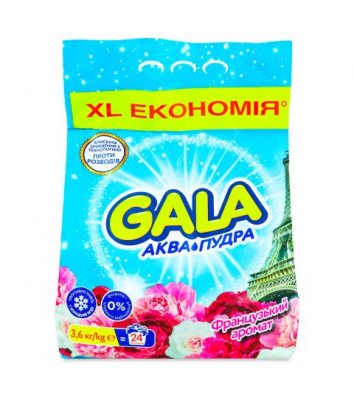 Засіб для прання Gala автомат французький аромат 3,6кг