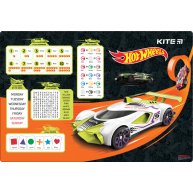 Коврик для детского творчества  А3 пластиковый "Hot Wheels", Kite