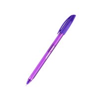 Ручка кулькова  Trio, колір чорнил фіолетовий 1мм, Unimax