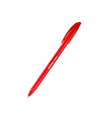 Ручка кулькова  Trio, колір чорнил червоний 1мм, Unimax