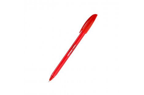 Ручка шариковая Trio, цвет чернил красный 1мм, Unimax