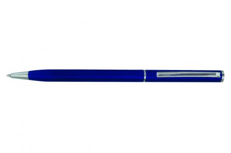 Ручка шариковая Canoe, цвет корпуса синий, Cabinet