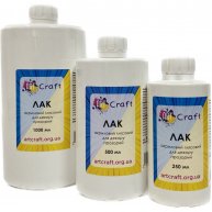 Лак акриловий глянцевий 500 мл, Art Craft
