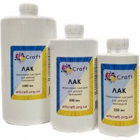 Лак акриловий глянцевий 500 мл, Art Craft