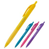 Ручка кулькова автоматична  Bright, колір чорнил синій 0,7мм, Axent