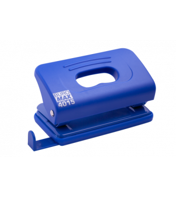 Діркопробивач  10арк корпус пластиковий колір синій, Buromax