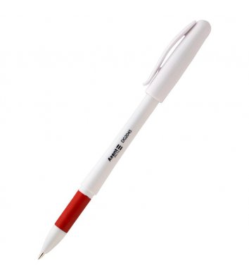 Ручка гелева, колір чорнил червоний 0,5мм, Axent