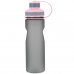 Бутылочка для воды 700мл серо-розовая, Kite