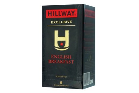 Чай черный Hillway Exclusive English Breakfast в пакетиках 25шт*2г