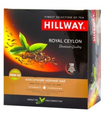 Чай чорний Hillway  байховий цейлонський у пакетиках 100шт*2г