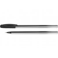 Ручка масляна Line, колір чорнил чорний 0,7мм, Economix