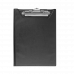 Планшет-папка А5 с прижимом PVC черный, Buromax