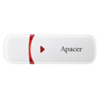 Флеш-пам'ять 64GB Apacer AH333, корпус білий