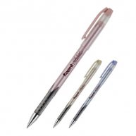Ручка масляна Shine, колір чорнил синій 0,7мм, Axent