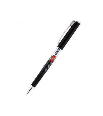 Ручка кулькова Fashion, колір чорнил чорний 0,7мм, Unimax