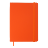 Ежедневник датированный А5 2024 Touch Me на резинке оранжевый, Buromax