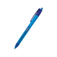 Ручка кулькова автоматична Aerogrip, колір чорнил синій 0,7мм, Unimax