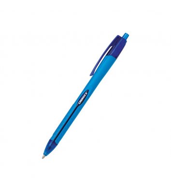 Ручка кулькова автоматична Aerogrip, колір чорнил синій 0,7мм, Unimax