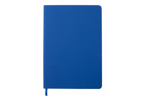 Діловий записник A5 96арк нелінований Touch Me синій, Buromax