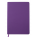 Деловой блокнот A5 96л нелинованный Touch Me фиолетовый, Buromax