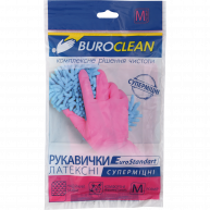 Перчатки хозяйственные суперпрочные M, Buroclean