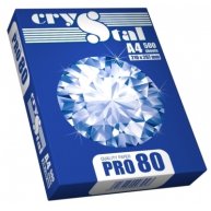 Папір офісний  A4 80г/м2  500арк клас С Crystal Pro, білий