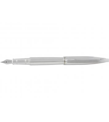 Ручка перова Monaco, колір корпусу сріблястий, Cabinet