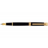 Ручка перьевая Toledo, цвет корпуса черный, Cabinet