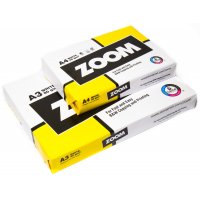 Папір офісний А3 80г/м2 500арк клас С Zoom, білий